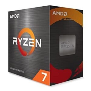 AMD Ryzensets 7 5700X Processor (8 cores/16 threads, 65W DTP, Socket AM4, 36 MB cache, up to 4.6 GHz max boost, no cooler)
