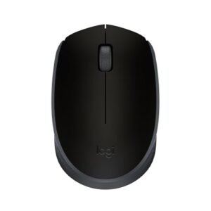 Logitech B170 Wireless Mouse, 2.4 GHz with USB Nano Receiver, Optical Tracking, 12-Months Battery Life, Ambidextrous, PC / Mac / Laptop - Grey