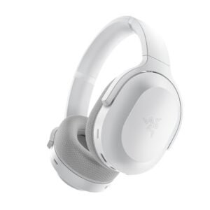 Razer Barracuda - Wireless Multi-platform Gaming & Mobile Headset (SmartSwitch Dual Wireless, Noise-Cancelling Mics, TriForce 50mm Drivers, Memory Foam Ear Cushions, 40h Battery, USB-C) Mercury White