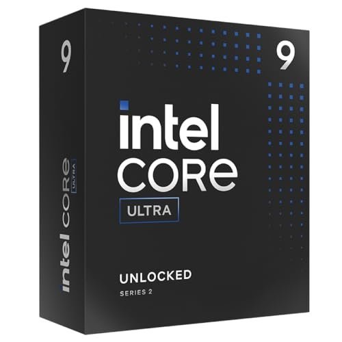 Intel Core? Ultra 9 Desktop Processor 285K 24 cores (8 P-cores + 16 E-cores) up to 5.7 GHz