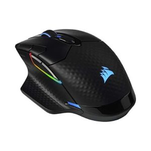 CORSAIR DARK CORE RGB PRO SE Wireless FPS/MOBA Gaming Mouse with Qi Wireless Charging  18,000 DPI  8 Programmable Buttons  Sub-1ms Wireless  iCUE Compatible  PC, Mac, PS5, PS4, Xbox  Black