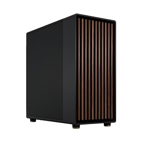 Fractal Design North XL Charcoal Black Mesh- three 140mm Aspect PWM fans included- Type C USB- EATX airflow full tower PC gaming case