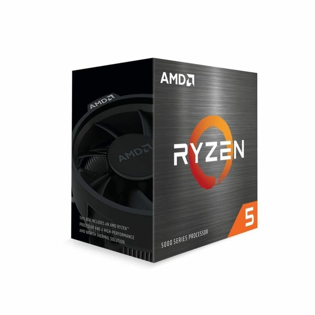 AMD Ryzensets 5 5600 processor ( 6 Cores/12 Threads, 65W TDP, AM4 Socket, up to 4.4 Ghz max boost, wraith stealth cooler)
