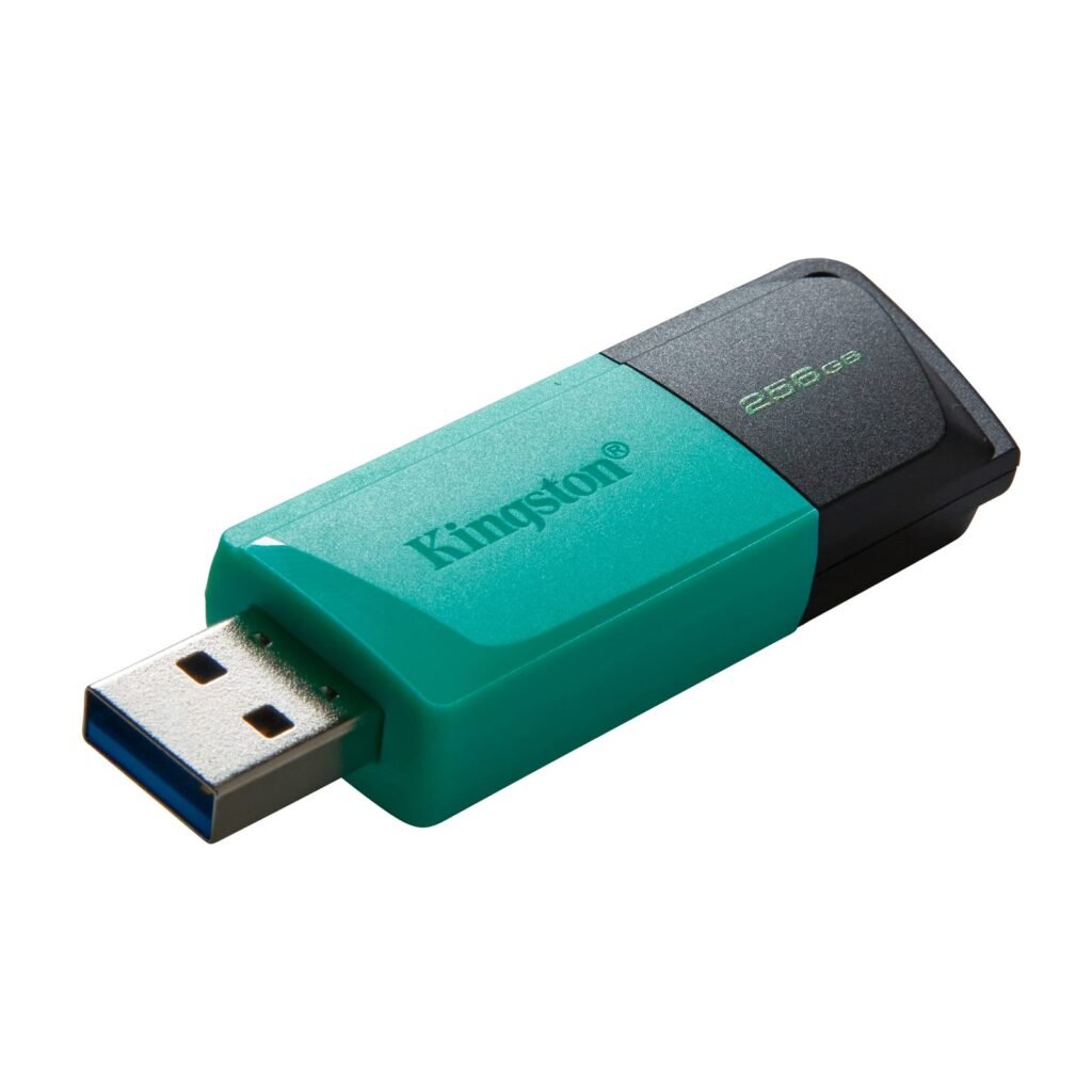Kingston DataTraveler Exodia M USB 3.2 Gen 1 DTXM/256GB- with Moving Cap (Black + Teal)