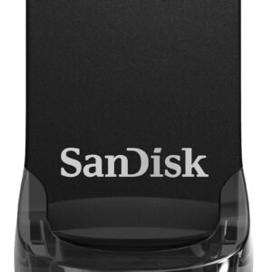 SanDisk 64GB Ultra Fit USB 3.2 Flash Drive, up to 300 MB/s read, Black
