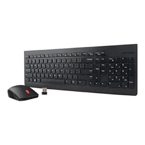 Lenovo 4X30M39496 Essential Wireless Keyboard and Mouse Combo - Black