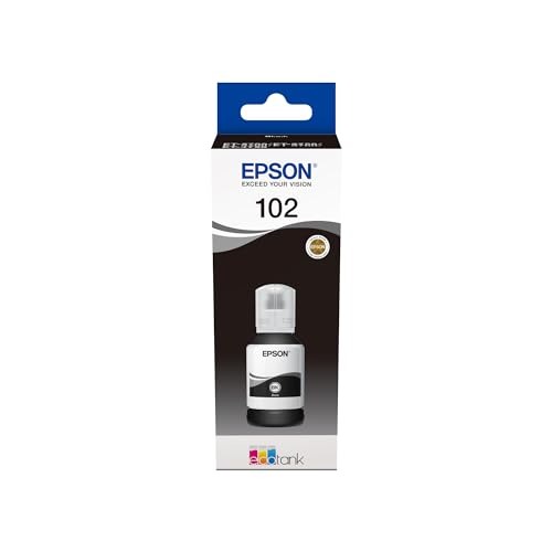 Epson EcoTank 102 Black Genuine Ink Bottle