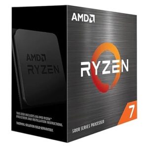 AMD Ryzensets 7 5700X3D Processor ( 8 cores/16 Threads, 105W TDP, AM4 Socket, Cache 100Mb, up to 4,1 GHz max boost frequency, no cooler)