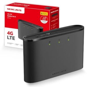 MERCUSYS MT110 Mifi Portable WiFi 4G Router - 4G LTE 150 Mbps, 2200mAh Battery for 10 Hours, Plug & Play Mobile WiFi Router