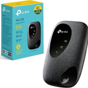 TP-Link M7010 4G+ MiFi, Portable Travel WiFi, Low Cost Unlocked LTE-Advanced Cat4 Mobile WiFi Hotspot Dongle, 2000mAh battery, Caravan WiFi, High Global Compatibility, Easy App Management