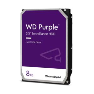 WD Blue Purple 8 TB 5400 RPM 256 MB 3.5"
