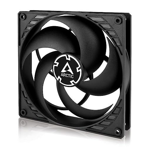 ARCTIC P14 - PC Fan, 140mm Fan, PC Case Fan, Pressure-optimised, quiet motor, Computer, Fan Speed: 1700 rpm - Black
