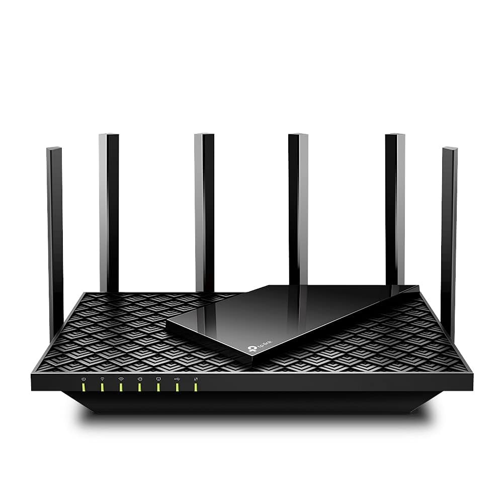 TP-Link AX5400 Dual-Band Gigabit Wi-Fi 6 Router, WiFi Speed up to 5400 Mbps, 4Gbps LAN Ports, Connect 200+ Devices, Ideal for Gaming Xbox/PS4/Steam&4K/8K, with OneMeshand HomeShield (Archer AX73)