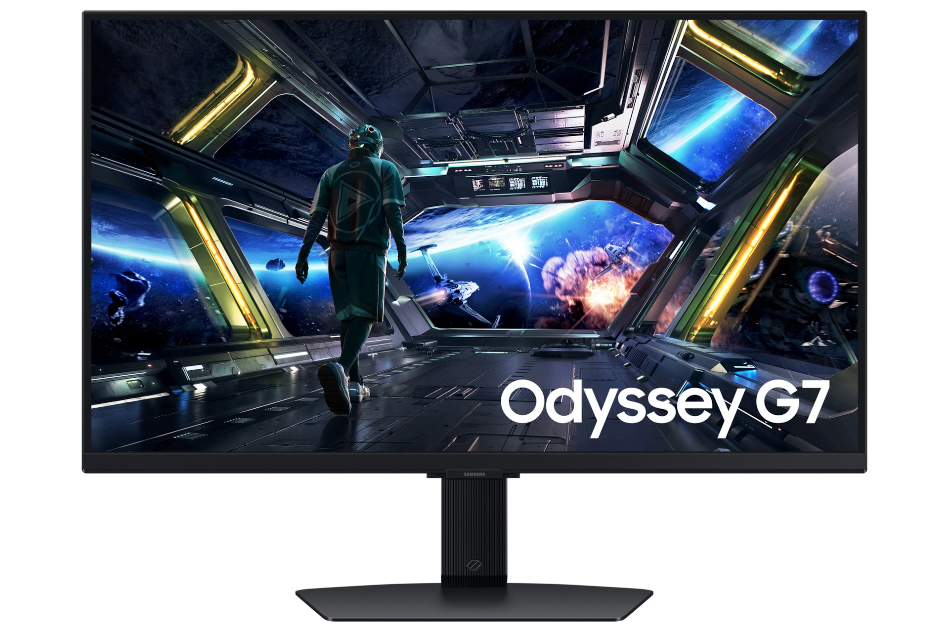 Samsung Odyssey G7 144Hz UHD 27" Smart Gaming Monitor - Black