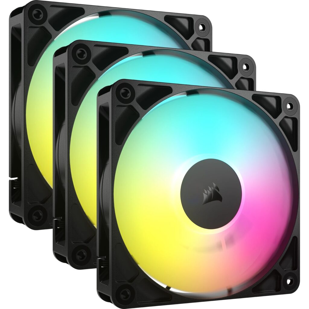 Corsair Rs120 Argb Triple Pack Gehuseluefter -