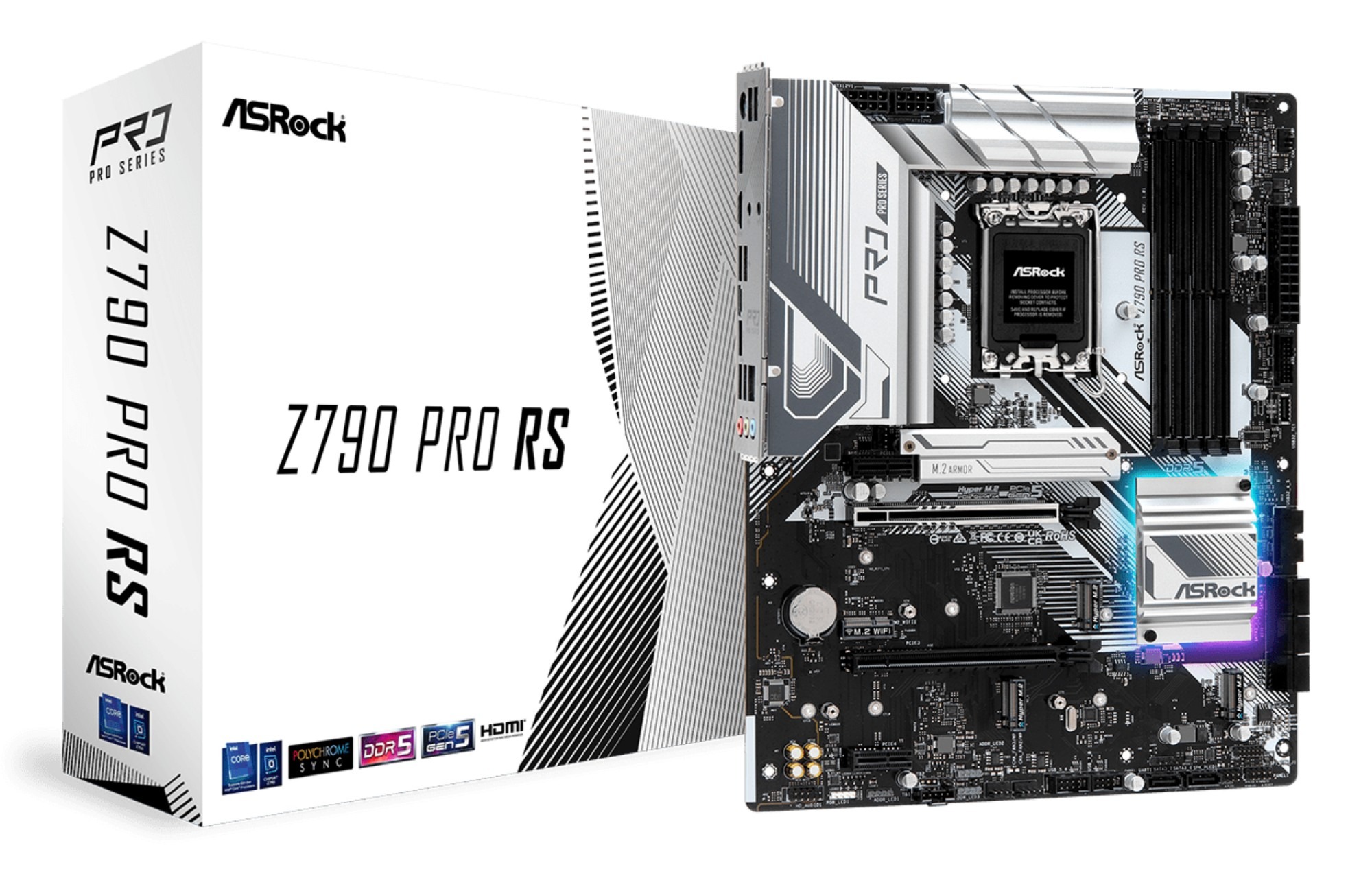 Asrock Z790 Pro RS Intel LGA 1700 Intel Co
