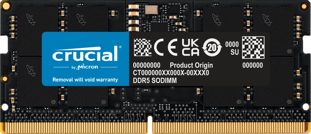 Crucial CT16G48C40S5 16 GB 1 x 16 GB DDR5 -
