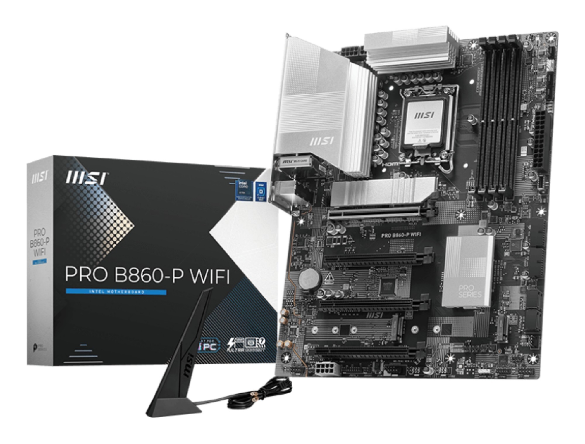 MSI MB Sc LGA1851 PRO B860-P WIFI Intel B860