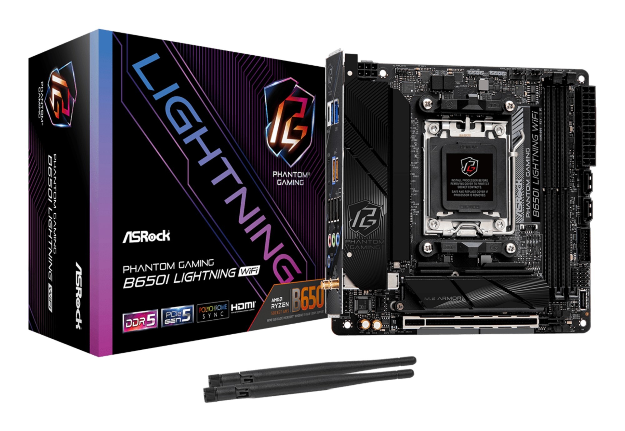 Asrock B650I Lightning WiFi AMD Socket AM5