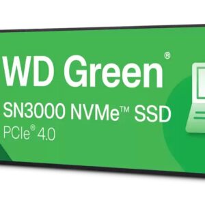 WD Green SN3000 SSD 500GB M.2 2280 PCIe Gen4 NVMe