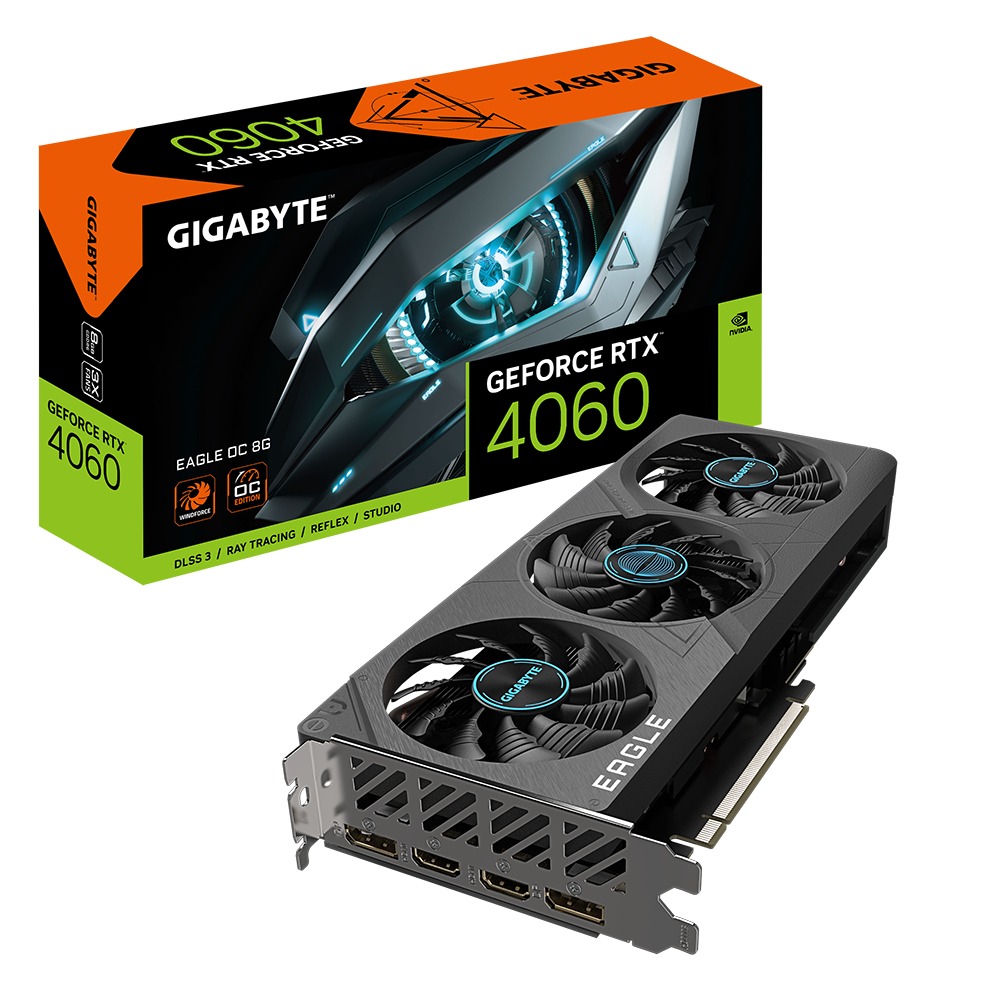 Gigabyte EAGLE GeForce RTX 4060 OC 8G GeForce R