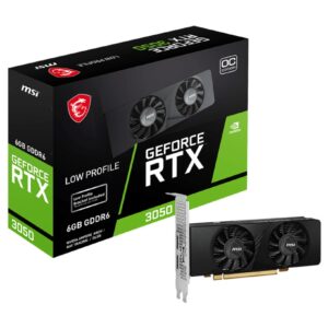 MSI GeForce RTX 3050 LP 6G OC Grafikkarten NV