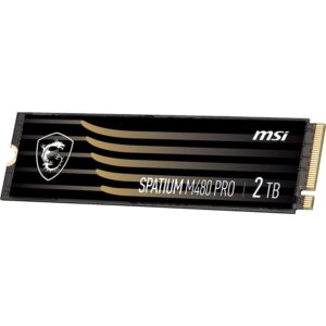 MSI Spatium M480 Pro Pcie 4.0 Nvme M.2
