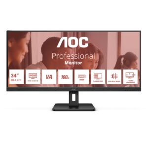 AOC U34E2M 86.4 cm (34") 3440 x 1440 pixels -