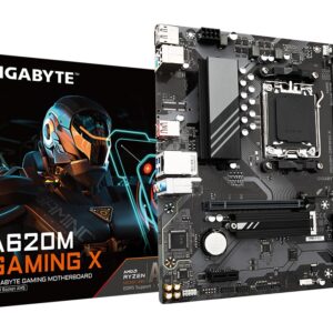 Gigabyte A620M GAMING X Motherboard Supports AM