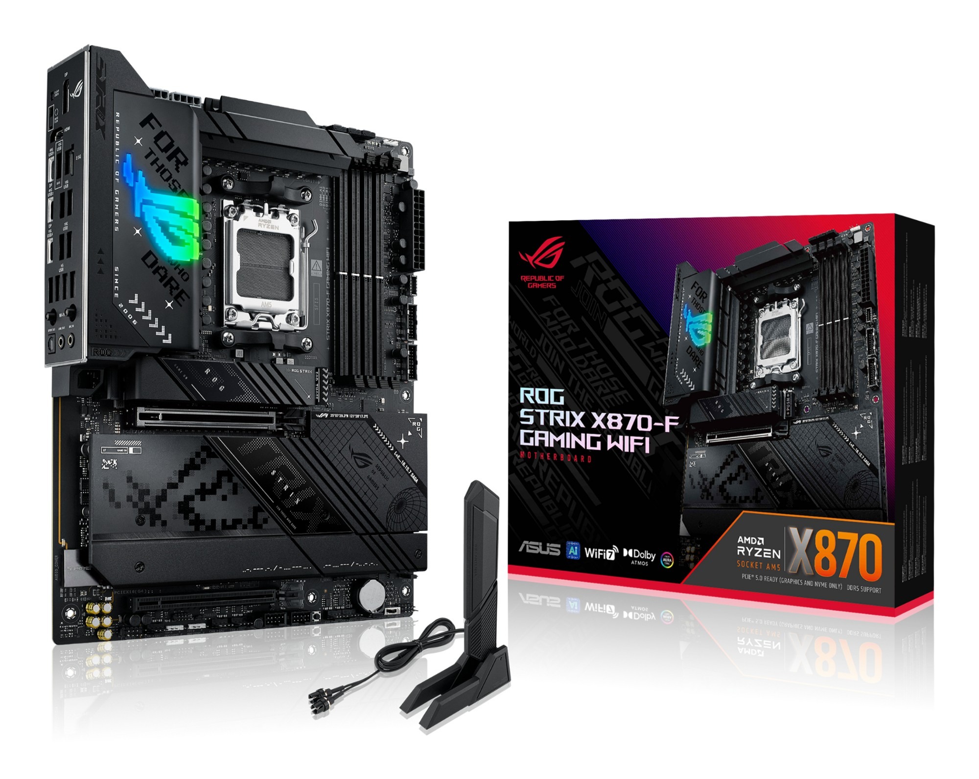 ASUS ROG STRIX X870-F GAMING WIFI, AMD, Sockel AM