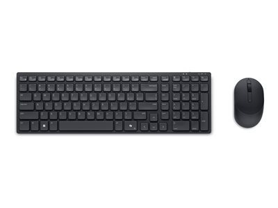 Dell Pro Compact Silent Keyboard and Mouse Combo - Black