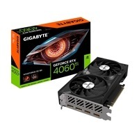 Gigabyte NVIDIA GeForce RTX 4060 Ti WINDFORCE OC 8GB GDDR6 Graphics Card, 4352 CUDA Cores, 2550 MHz Core Clock, Dual Fan, 2x DisplayPorts / 2x HDMI Ports
