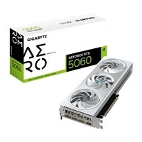 Gigabyte NVIDIA GeForce RTX 5060 Aero OC 8GB GDDR7 Graphics Card, 3840 CUDA Cores, 2595 MHz Core Clock, Triple Fan, 3x DisplayPorts / 1x HDMI Port