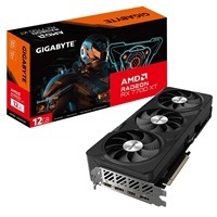 Gigabyte AMD Radeon RX 7700 XT GAMING OC 12GB GDDR6 Graphics Card, 3456 Streams, 2599 MHz Boost Clock, Triple Fan, RGB, 2x DisplayPorts / 2x HDMI Ports