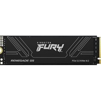 Kingston FURY Renegade (SFYR2S/2T0 ) 2TB NVMe SSD, M.2 Interface, PCIe 5.0 x4 NVMe, 2280, Up to 14,700MB/s read, 14,000MB/s write, Limited 5-year warranty with free technical support.