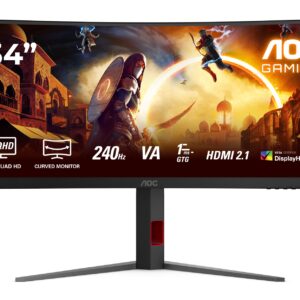 AOC G4 CU34G4Z 34" Flat Screen 86.4 cm