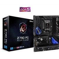 ASRock Z790 PG Riptide Intel 1700 Socket Motherboard, ATX, 4x DDR5 Slots, 5x M.2 Sockets, 2x USB-C Port, Fitted I/O Shield, 2.5GbE LAN, 1x DisplayPort / 1x HDMI Port