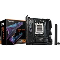 Gigabyte B850I AORUS PRO AMD AM5 Socket Motherboard, Mini-ITX, 2x DDR5 Slots, 2x M.2 Sockets, 2x USB-C Port, Fitted I/O Shield, 2.5GbE LAN, Wi-Fi 7, 1x HDMI Port
