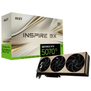 MSI GeForce RTX 5070 Ti 16G Inspire 3x OC Plus