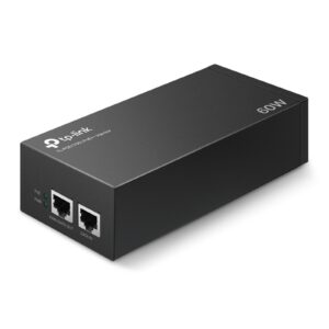 TP-Link TL-POE170S IEEE 802.3af/at/bt 60W PoE++ Injector
