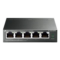 TP-Link TL-SG105PE 5-Port Metal Gigabit Easy Smart PoE Switch with 4-Port PoE+ (65W)