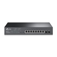TP-Link JetStream TL-SG2210MP 10-Port Metal Gigabit Smart PoE Switch with 8-Port PoE+ (150W)