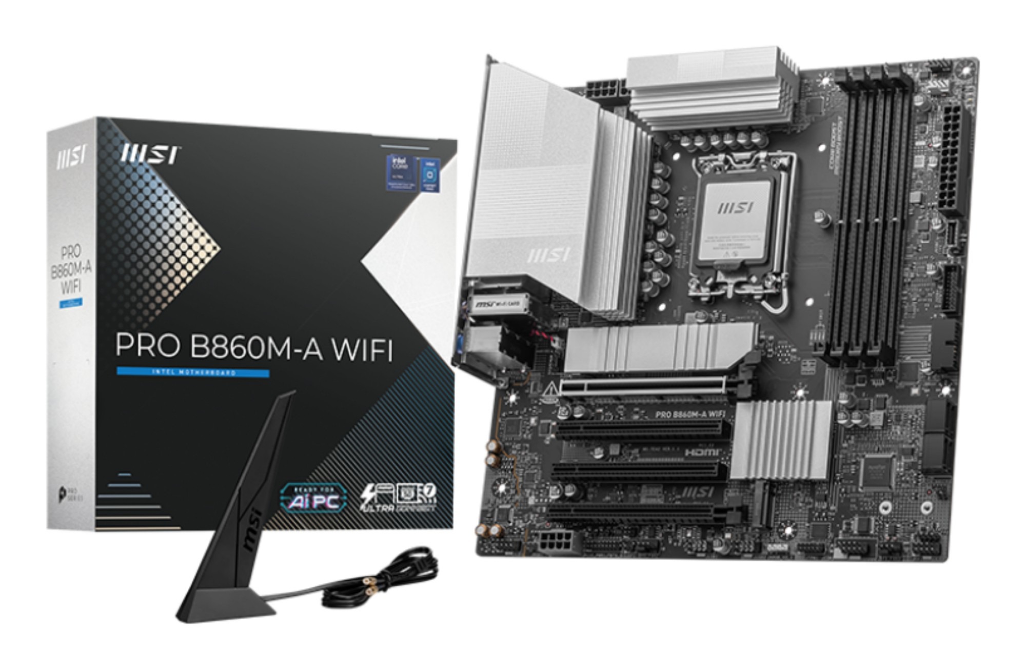 MSI MB PRO B860M-A WIFI Motherboard Intel Soc