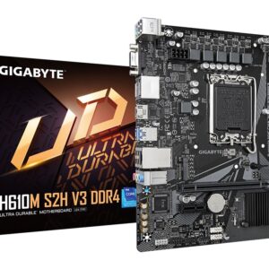 Gigabyte H610M S2H V3 DDR4 Motherboard Supports